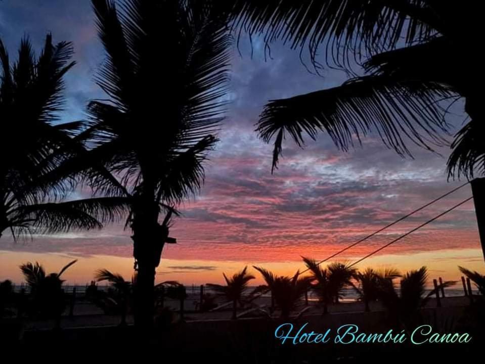 Hotel Bambu Canoa Exteriör bild