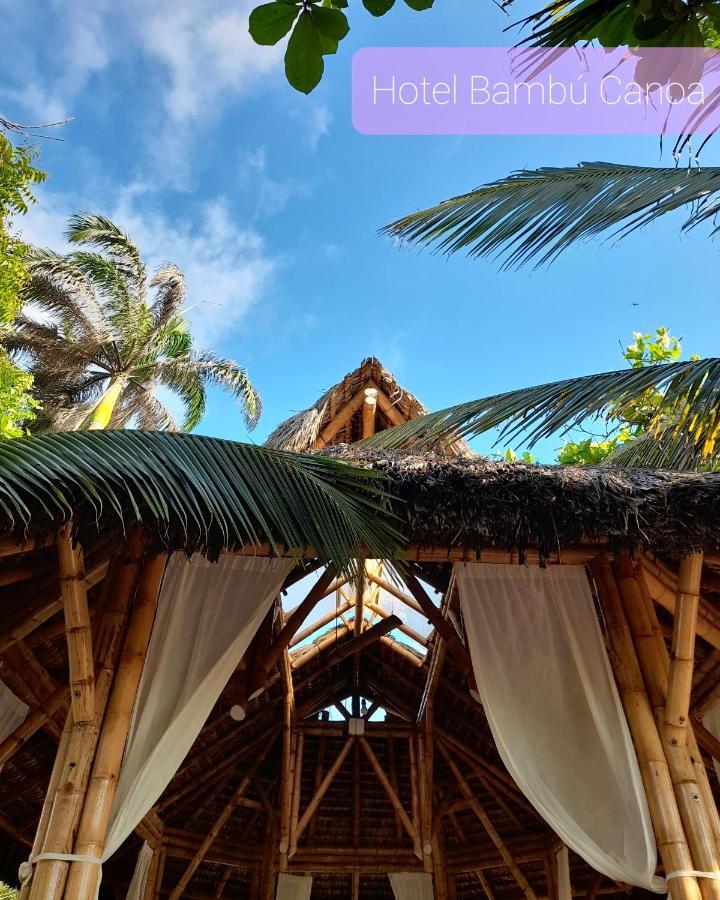 Hotel Bambu Canoa Exteriör bild