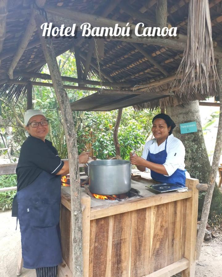 Hotel Bambu Canoa Exteriör bild