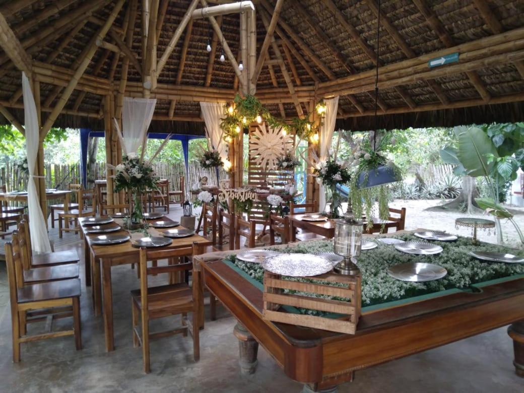 Hotel Bambu Canoa Exteriör bild